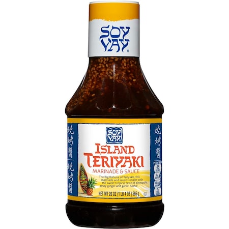 Soy Vay Island Teriyaki Marinade Sauce 20 Oz., PK6